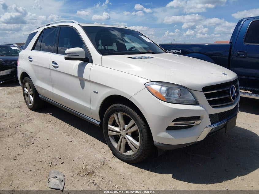 2012 MERCEDES-BENZ M-CLASS ML 350 | 4JGDA5HB6CA054799 | UPCARS