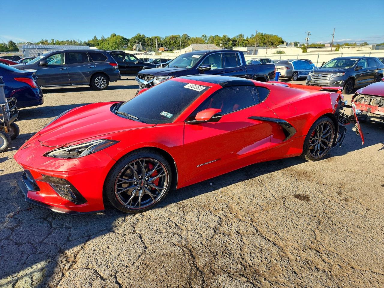2023 CHEVROLET CORVETTE STINGRAY 2LT | 1G1YB2D43P5124789 | UPCARS