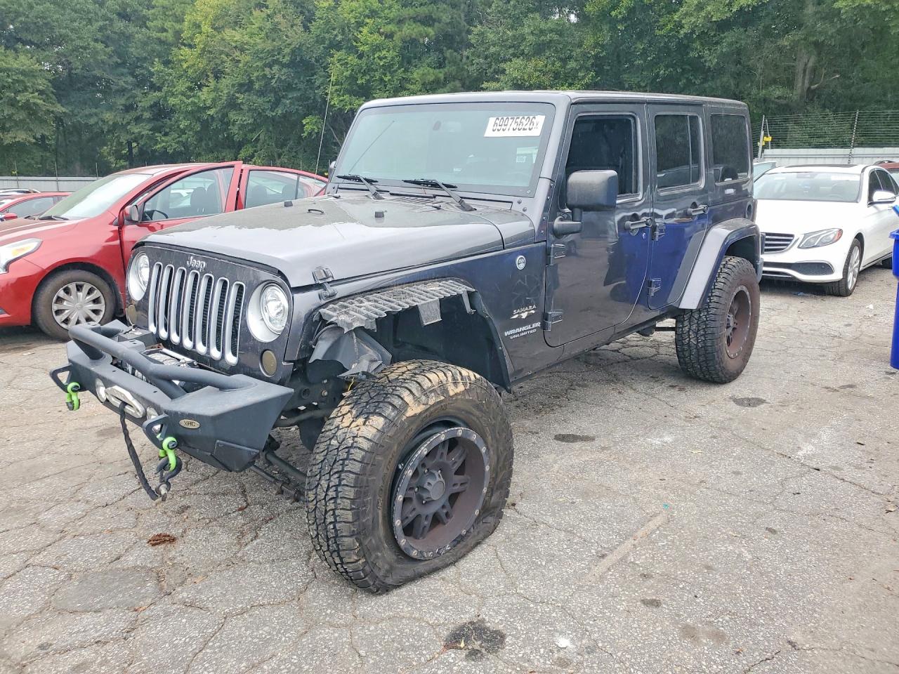 2017 JEEP WRANGLER SAHARA | 1C4BJWEG2HL507667 | UPCARS