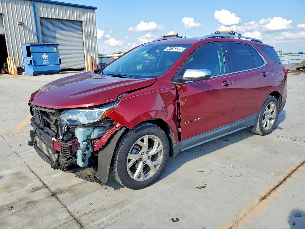 2018 CHEVROLET EQUINOX PREMIER | 2GNAXMEV6J6162534 | UPCARS