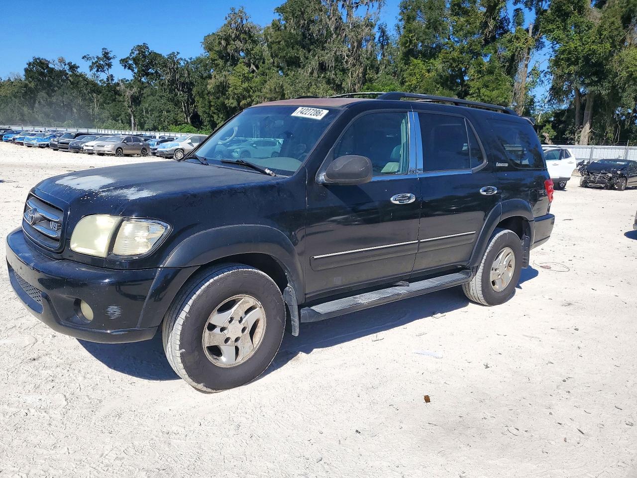 2002 TOYOTA SEQUOIA LIMITED | 5TDZT38A52S073250 | UPCARS