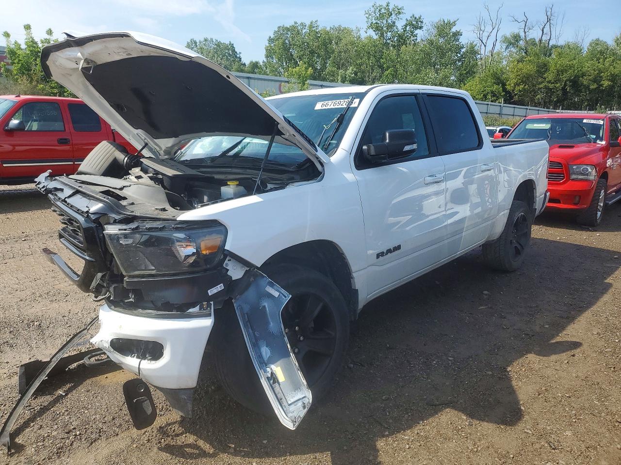2022 RAM 1500 BIG HORN/LONE STAR | 1C6RRFFG5NN237718 | UPCARS