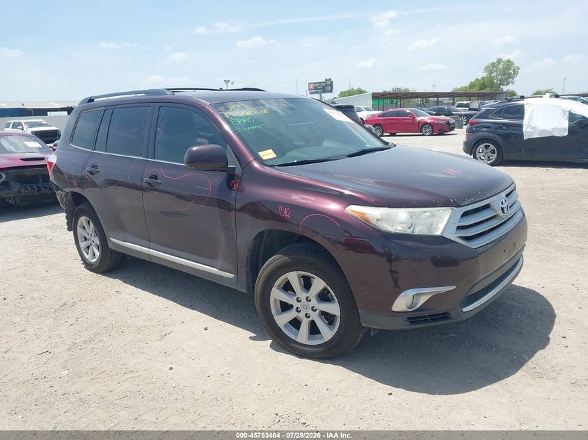 2012 TOYOTA HIGHLANDER | 5TDZA3EH4CS026025 | UPCARS