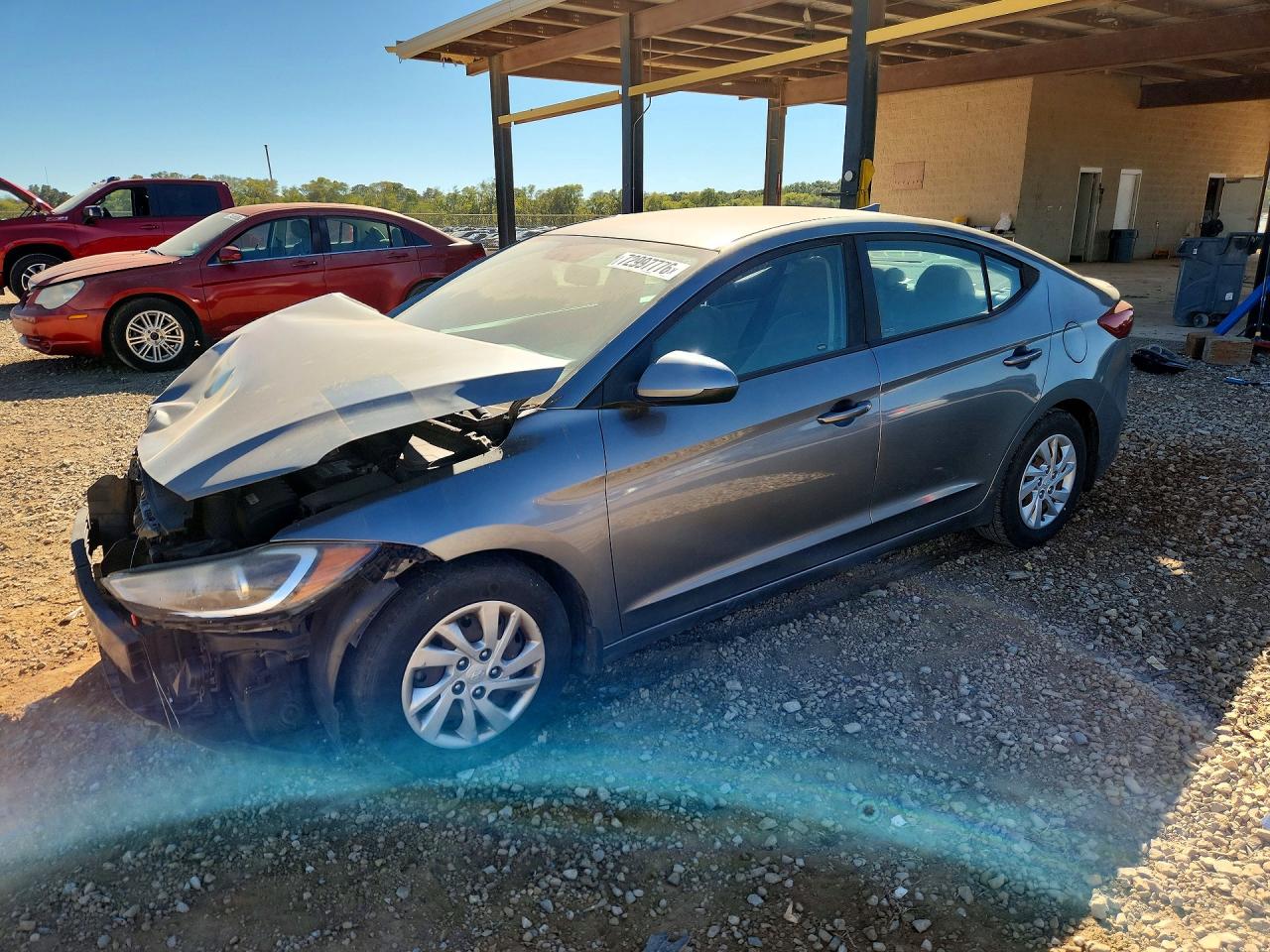 2017 HYUNDAI ELANTRA SE | KMHD74LF4HU408652 | UPCARS