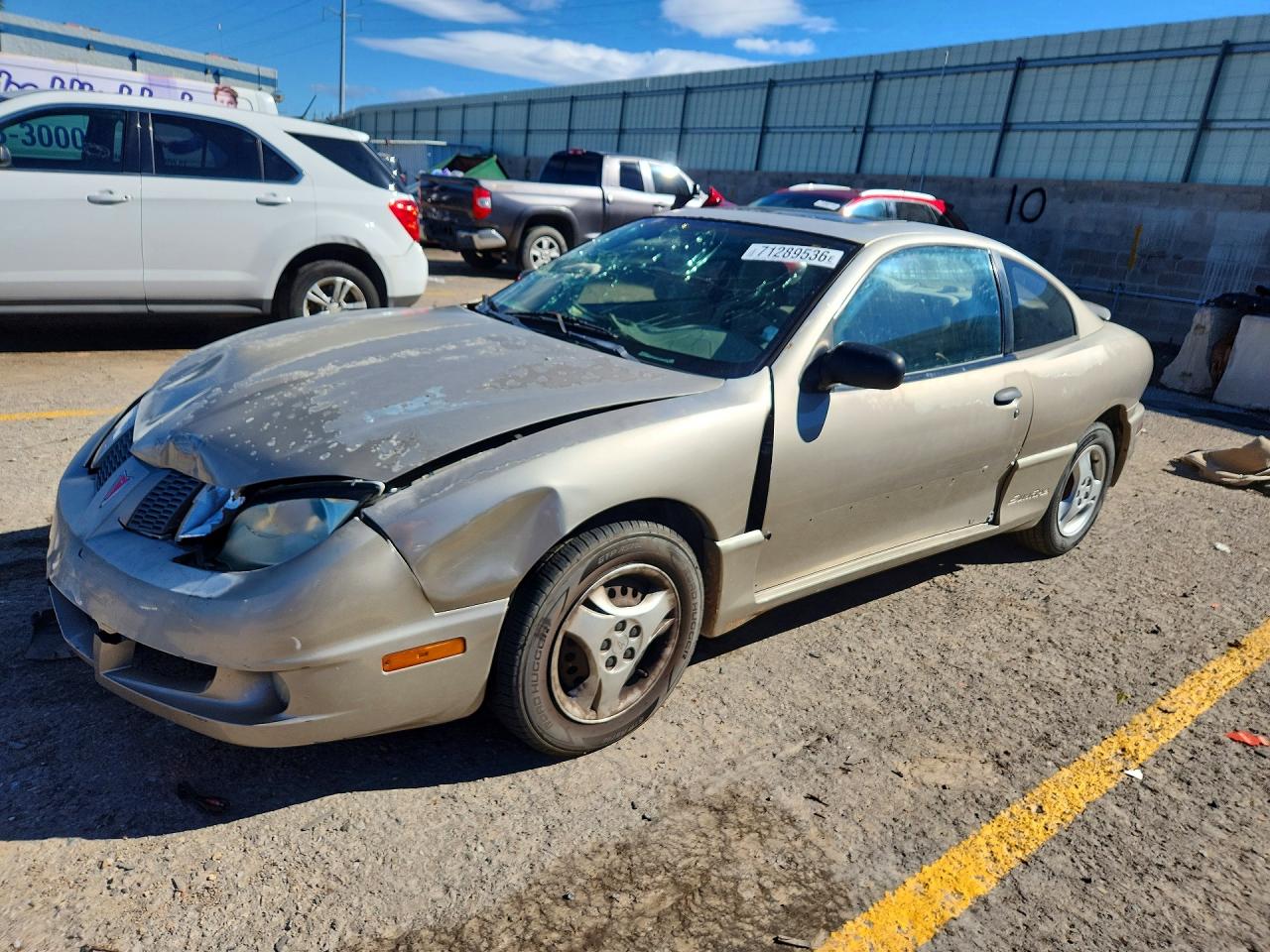 2004 PONTIAC SUNFIRE | 1G2JB12F847217173 | UPCARS
