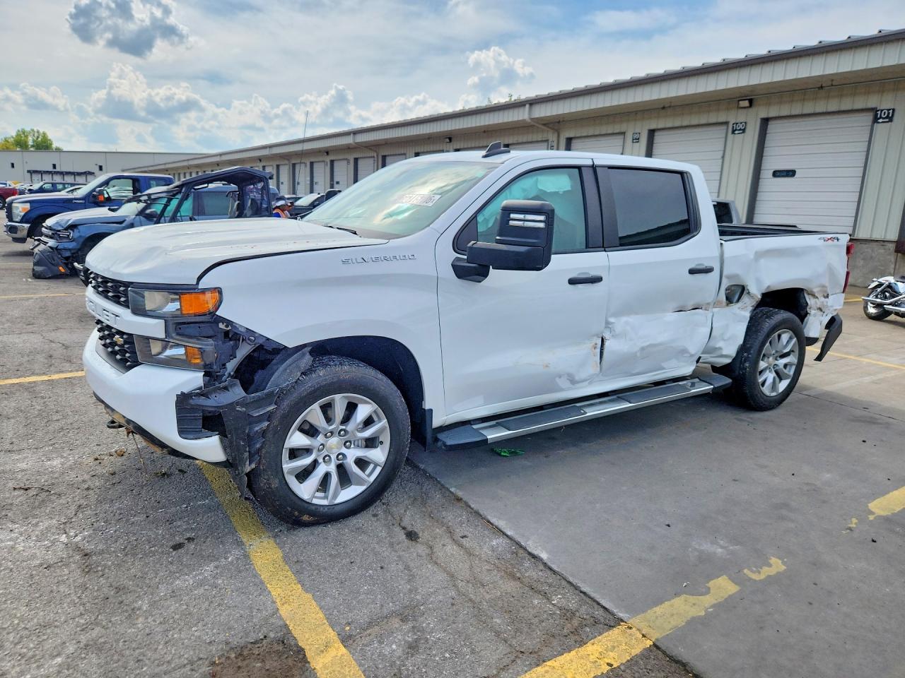 2020 CHEVROLET SILVERADO K1500 CUSTOM | 3GCUYBEFXLG374747 | UPCARS