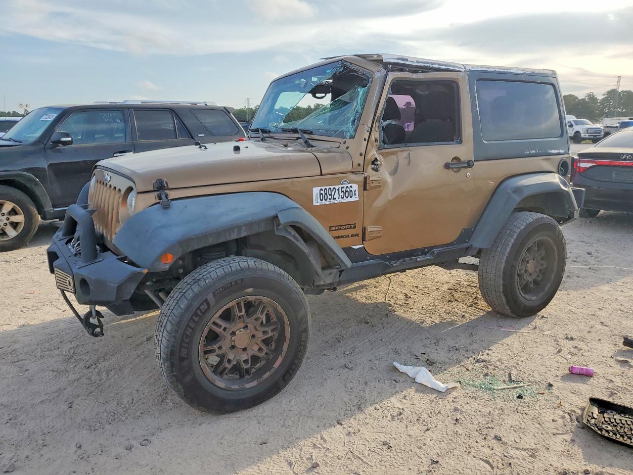2015 JEEP WRANGLER SPORT | 1C4AJWAG7FL682625 | UPCARS