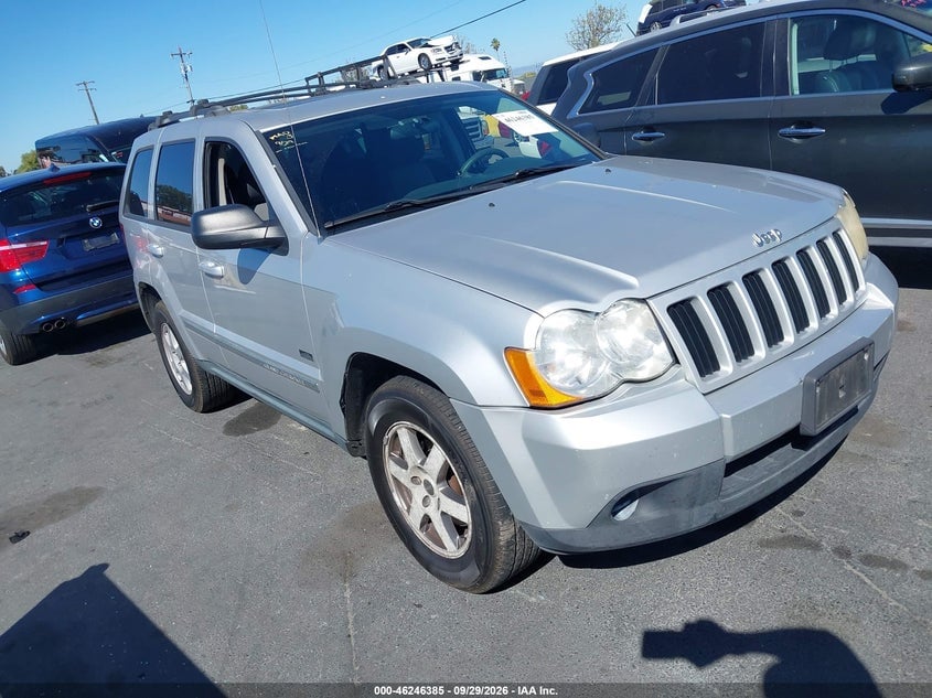 2009 JEEP GRAND CHEROKEE LAREDO | 1J8GR48KX9C549517 | UPCARS