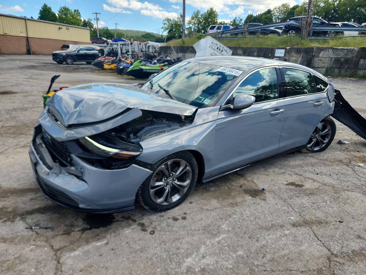 2023 HONDA ACCORD HYBRID EXL | 1HGCY2F6XPA029458 | UPCARS