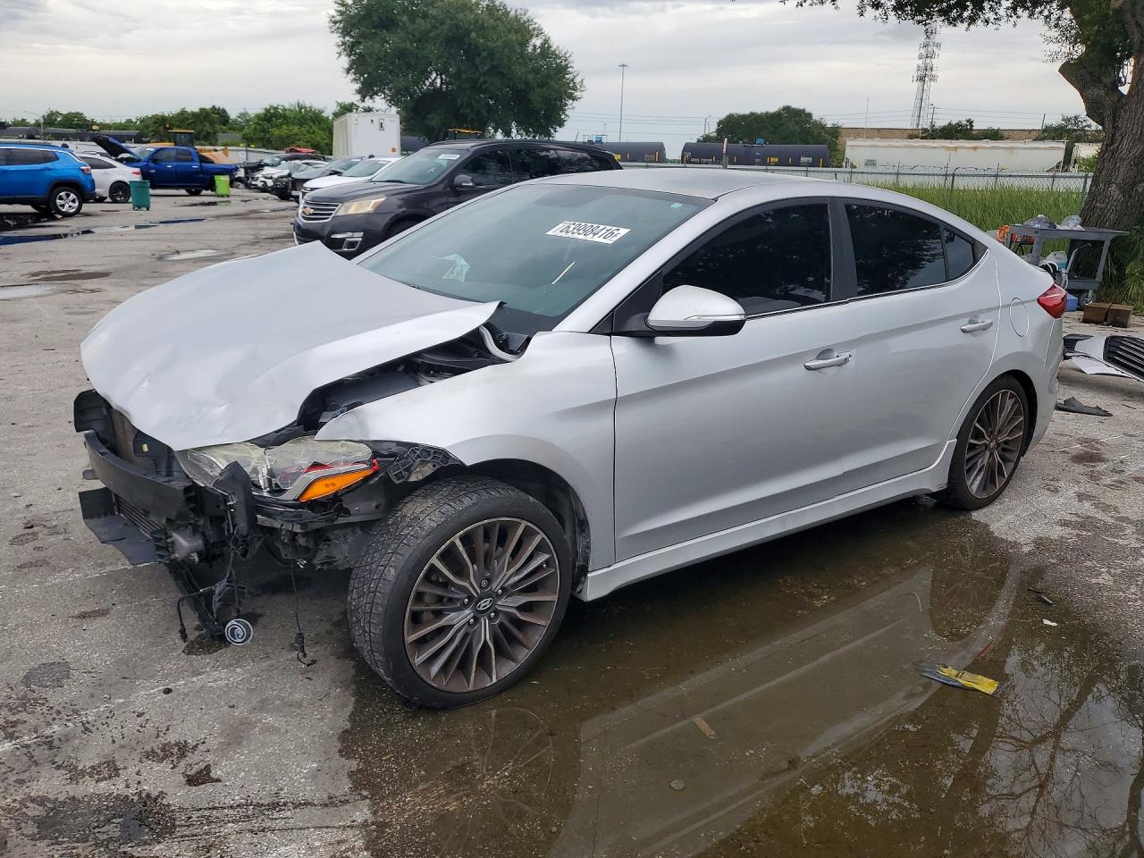 2017 HYUNDAI ELANTRA SPORT | KMHD04LBXHU292164 | UPCARS