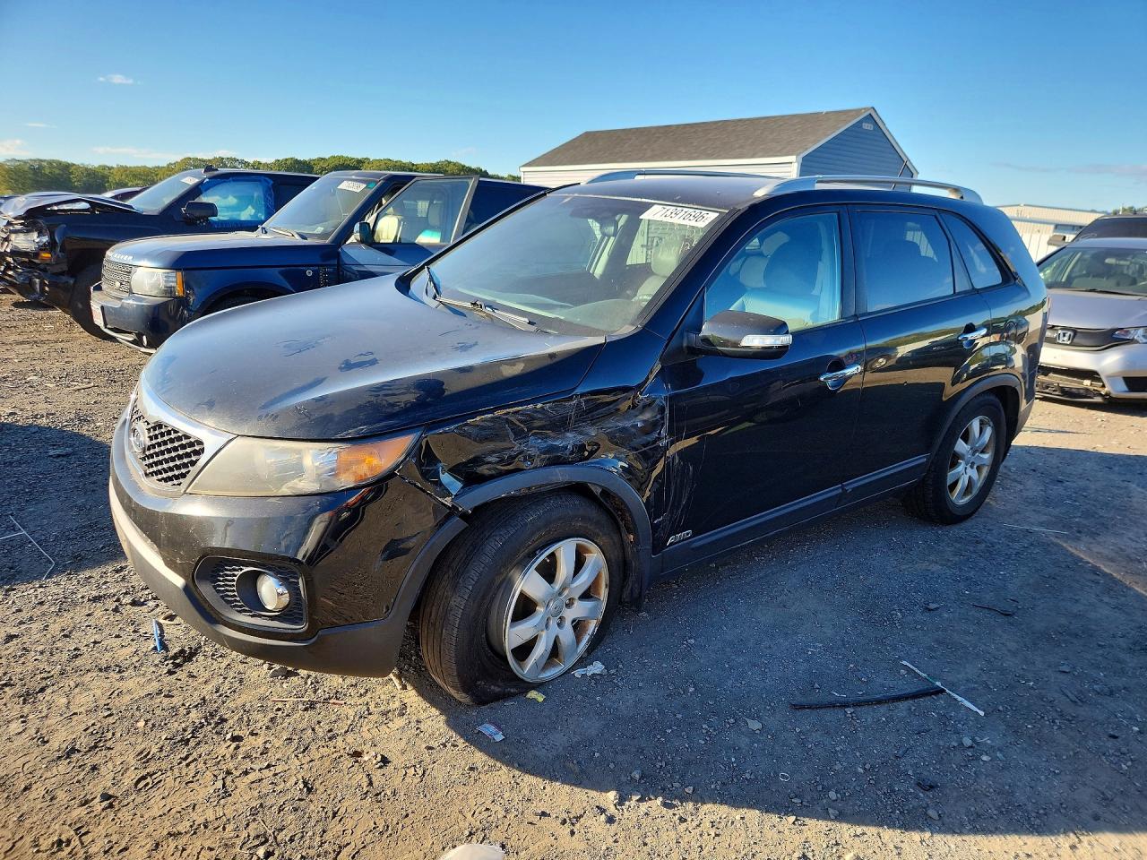 2013 KIA SORENTO LX | 5XYKTDA6XDG376862 | UPCARS