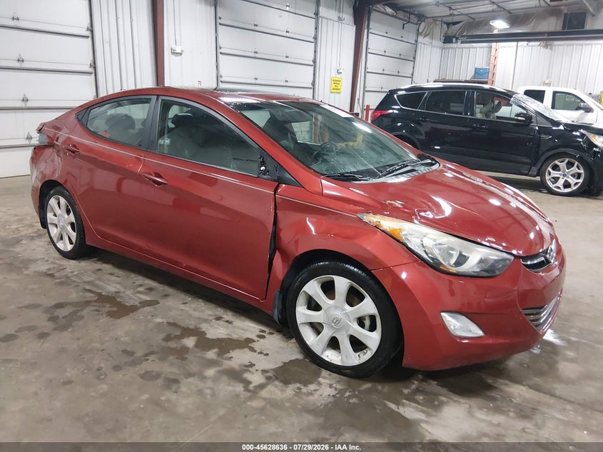 2013 HYUNDAI ELANTRA LIMITED | KMHDH4AE5DU596292 | UPCARS