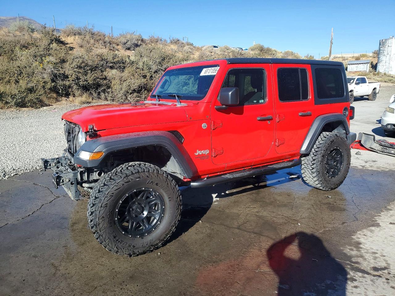 2018 JEEP WRANGLER SPORT | 1C4HJXDG2JW294953 | UPCARS