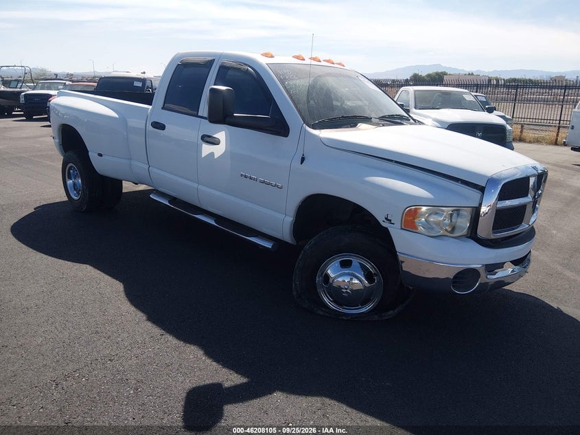 2005 DODGE RAM 3500 SLT | 3D7MS48C05G817933 | UPCARS