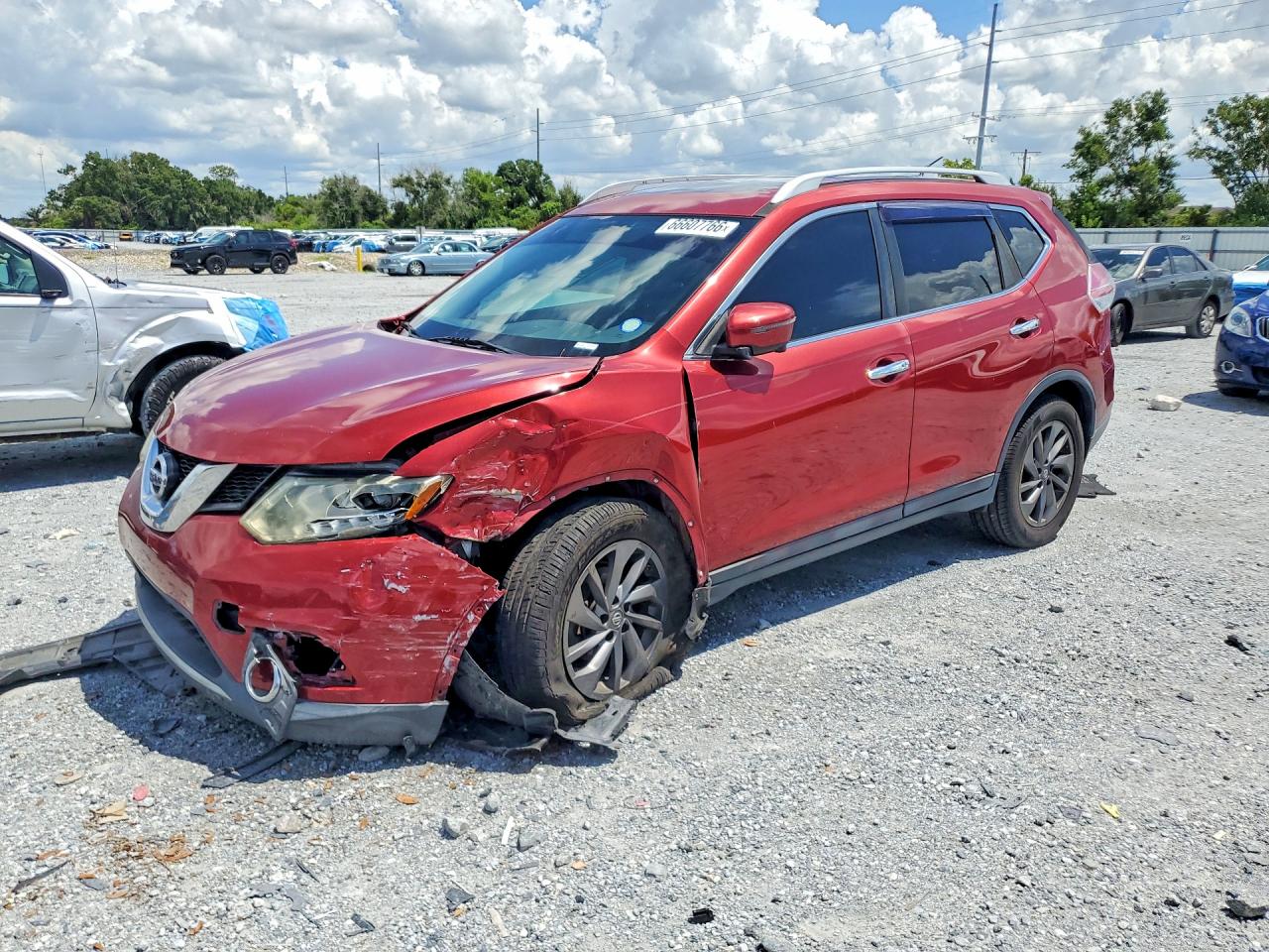 2016 NISSAN ROGUE SL | 5N1AT2MT5GC763549 | UPCARS