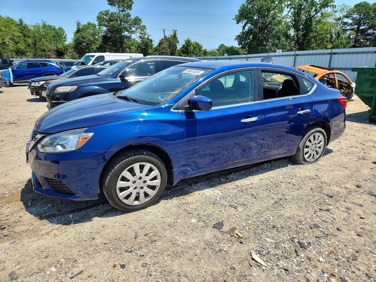 2017 NISSAN SENTRA S | 3N1AB7AP7HY350586 | UPCARS