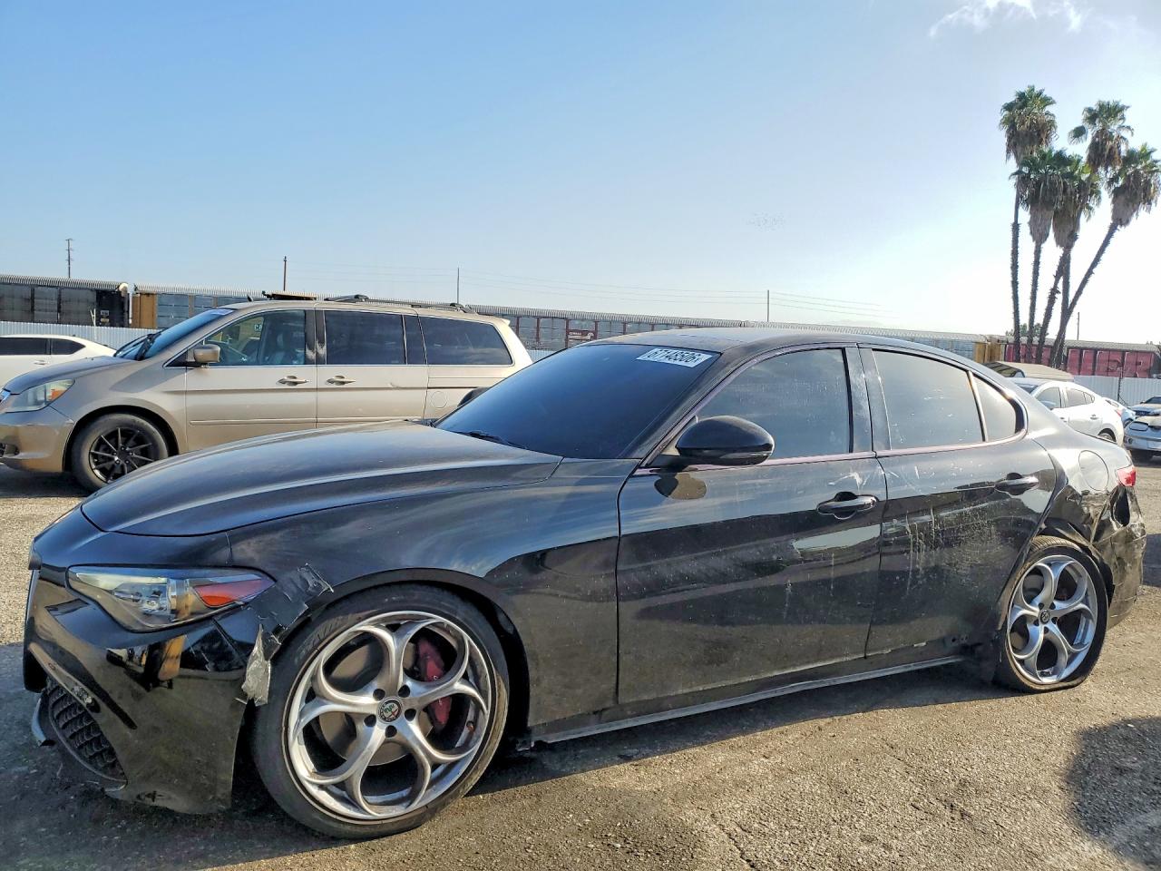 2017 ALFA ROMEO GIULIA TI | ZARFAECN3H7538700 | UPCARS