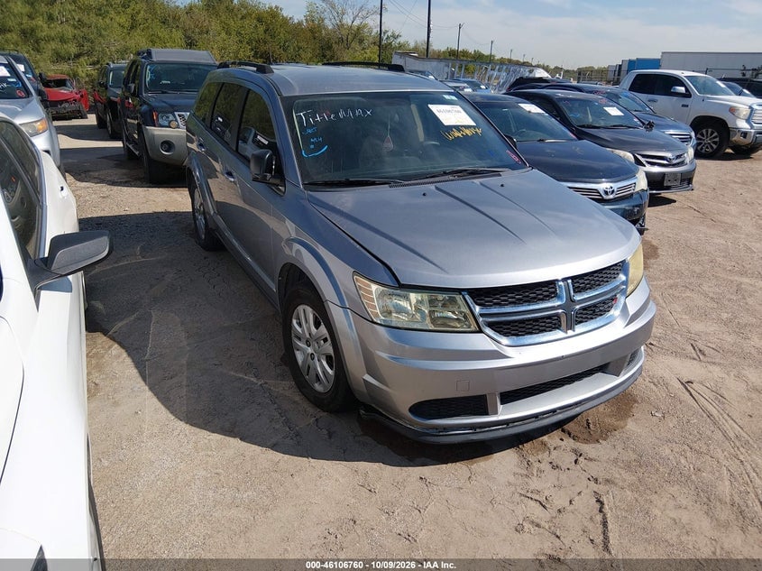 2018 DODGE JOURNEY SE | 3C4PDCAB2JT233919 | UPCARS