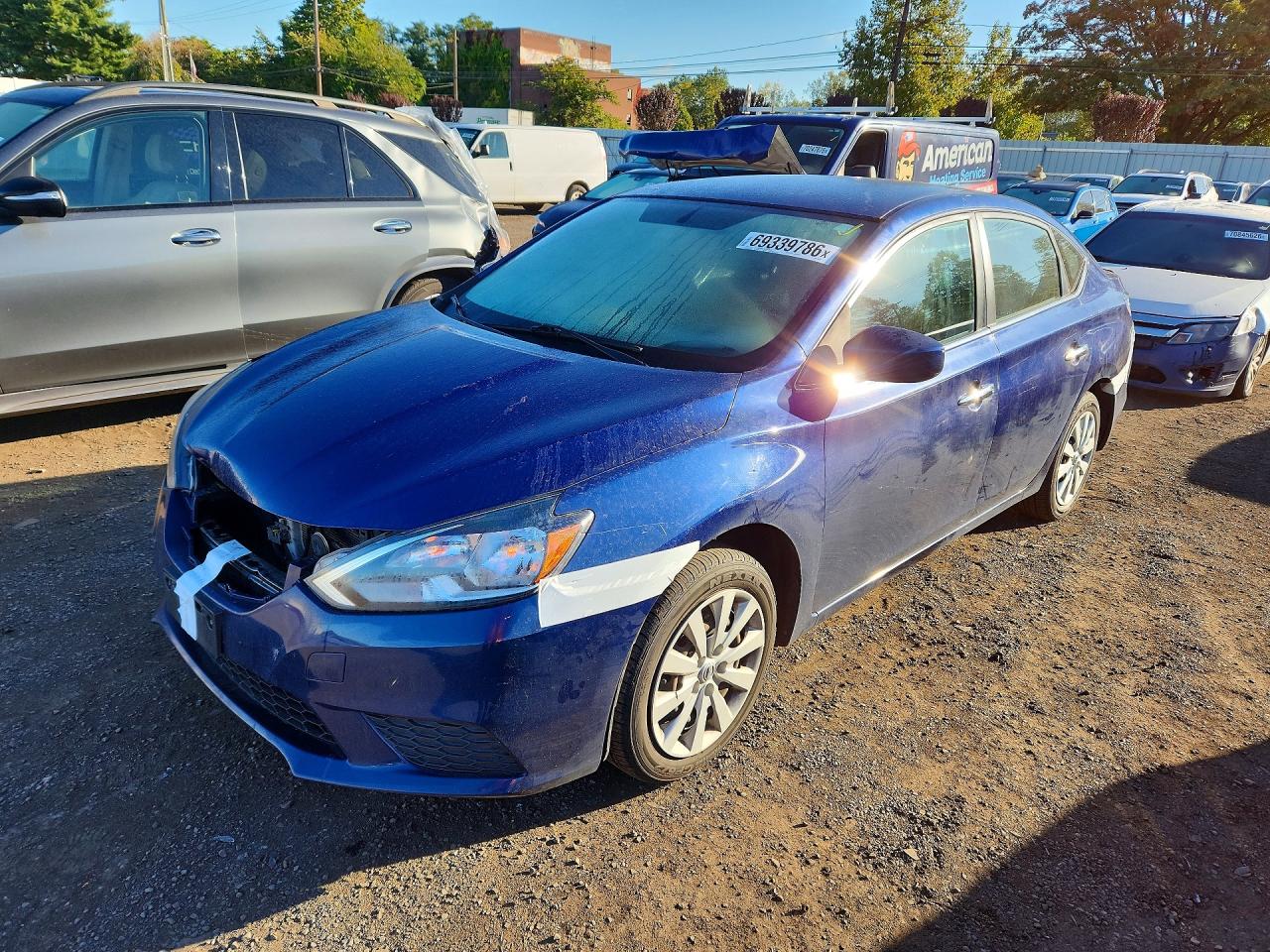 2017 NISSAN SENTRA S | 3N1AB7AP8HY367087 | UPCARS