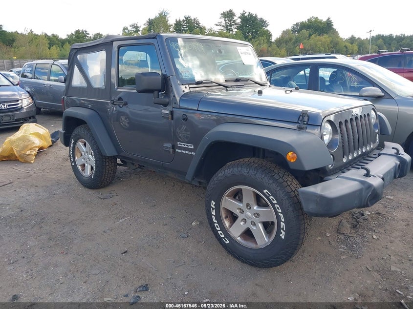 2016 JEEP WRANGLER SPORT | 1C4AJWAG5GL297078 | UPCARS