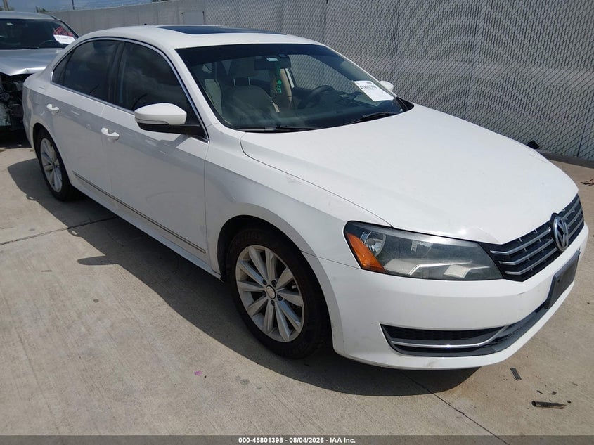 2013 VOLKSWAGEN PASSAT 2.5L SEL | 1VWCH7A36DC103626 | UPCARS