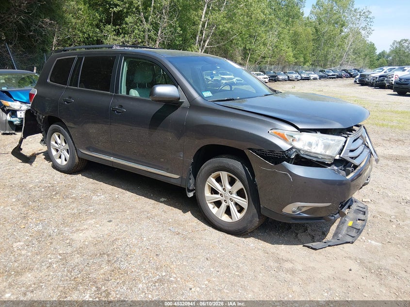 2013 TOYOTA HIGHLANDER SE V6 | 5TDBK3EH9DS186207 | UPCARS
