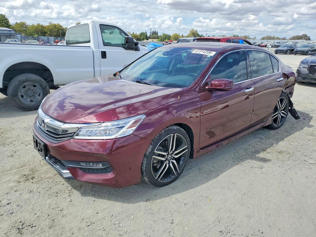 2017 HONDA ACCORD TOURING | 1HGCR3F98HA041428 | UPCARS