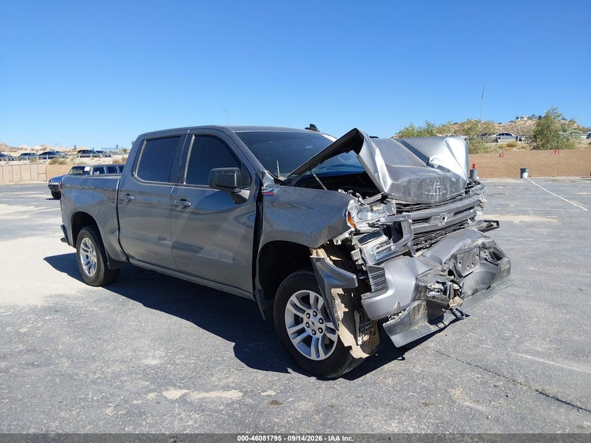 2022 CHEVROLET SILVERADO 1500 LTD 4WD  SHORT BED RST | 3GCUYEED3NG123085 | UPCARS