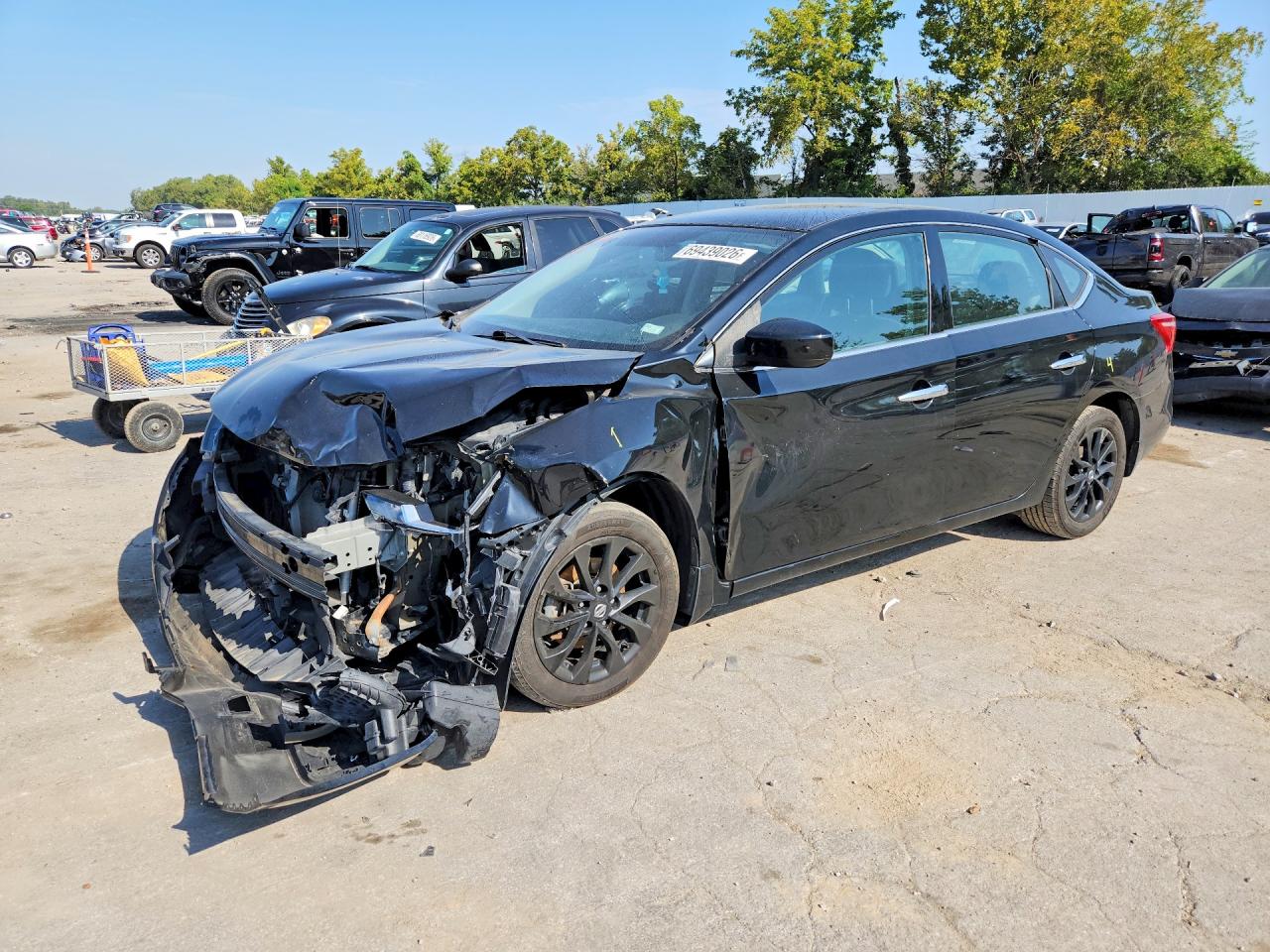 2018 NISSAN SENTRA S | 3N1AB7AP8JY335312 | UPCARS
