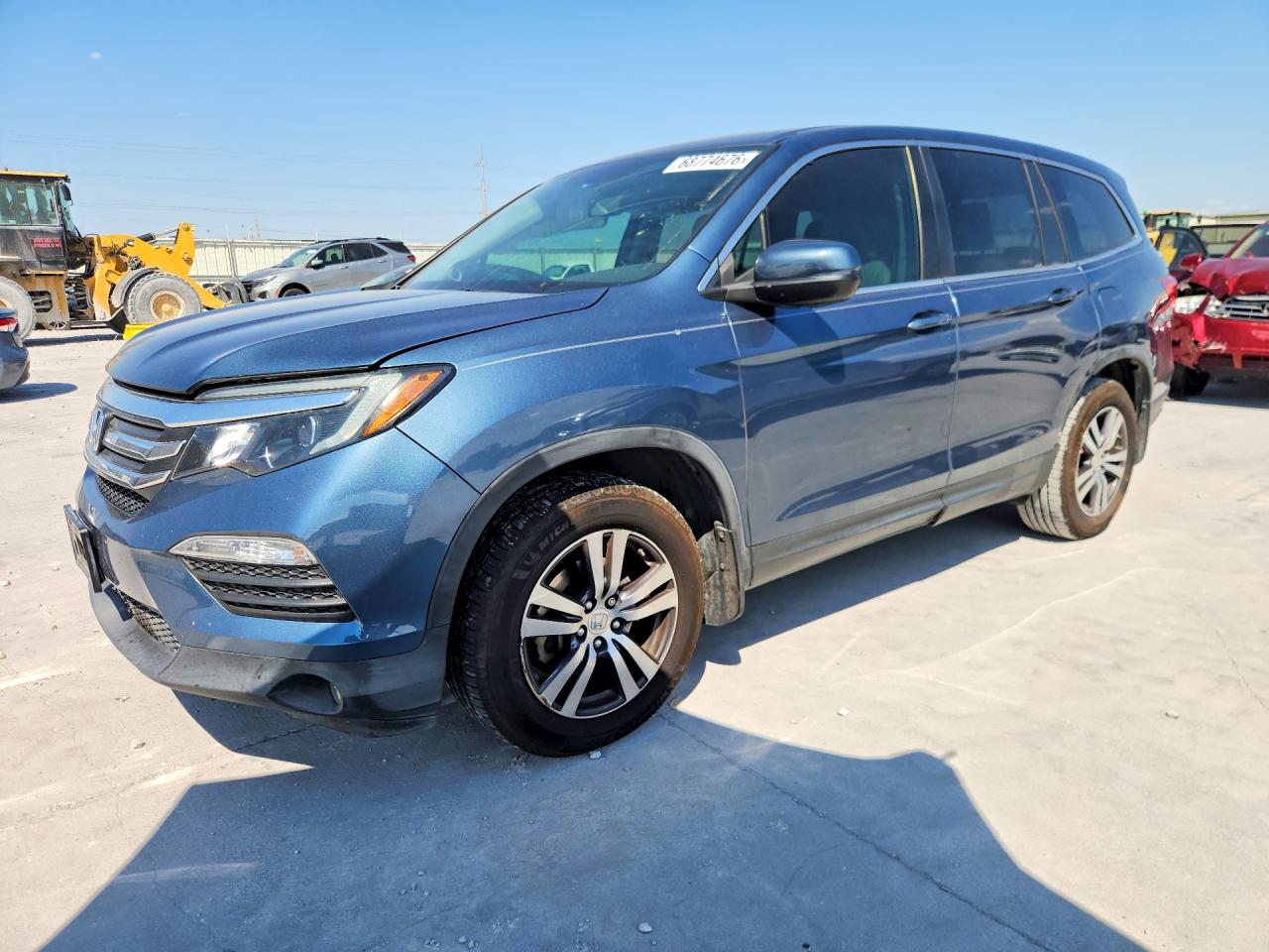 2016 HONDA PILOT EXL | 5FNYF5H55GB039449 | UPCARS
