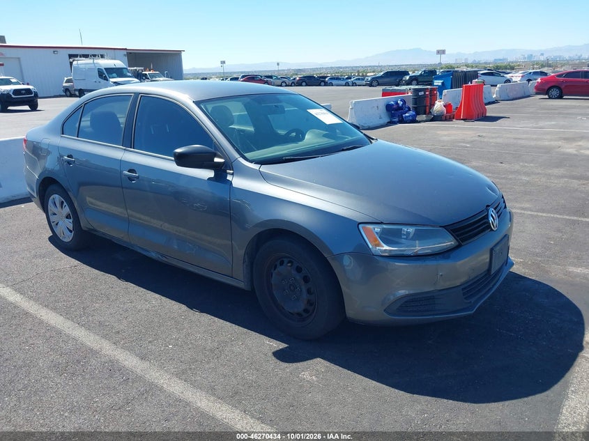 2012 VOLKSWAGEN JETTA 2.0L S | 3VW2K7AJ3CM352961 | UPCARS