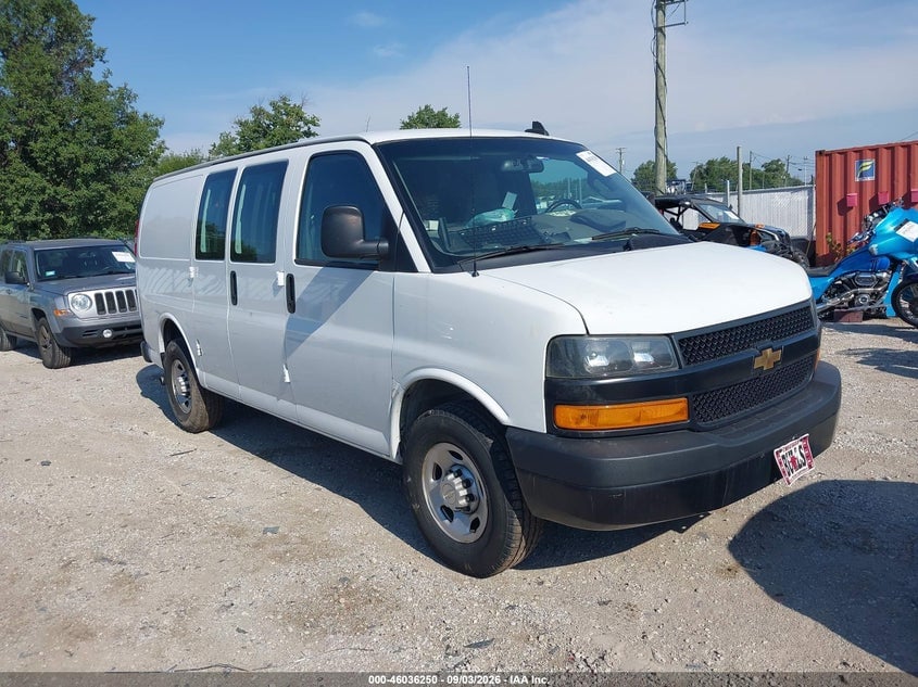 2021 CHEVROLET EXPRESS CARGO RWD 2500 REGULAR WHEELBASE WT | 1GCWGAFP5M1209380 | UPCARS