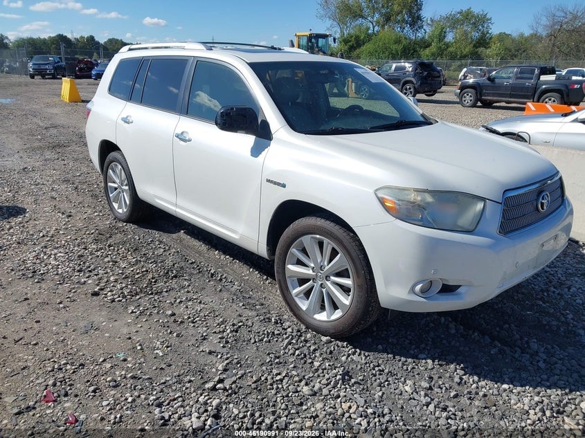 2010 TOYOTA HIGHLANDER HYBRID LIMITED V6 | JTEJW3EH6A2041785 | UPCARS