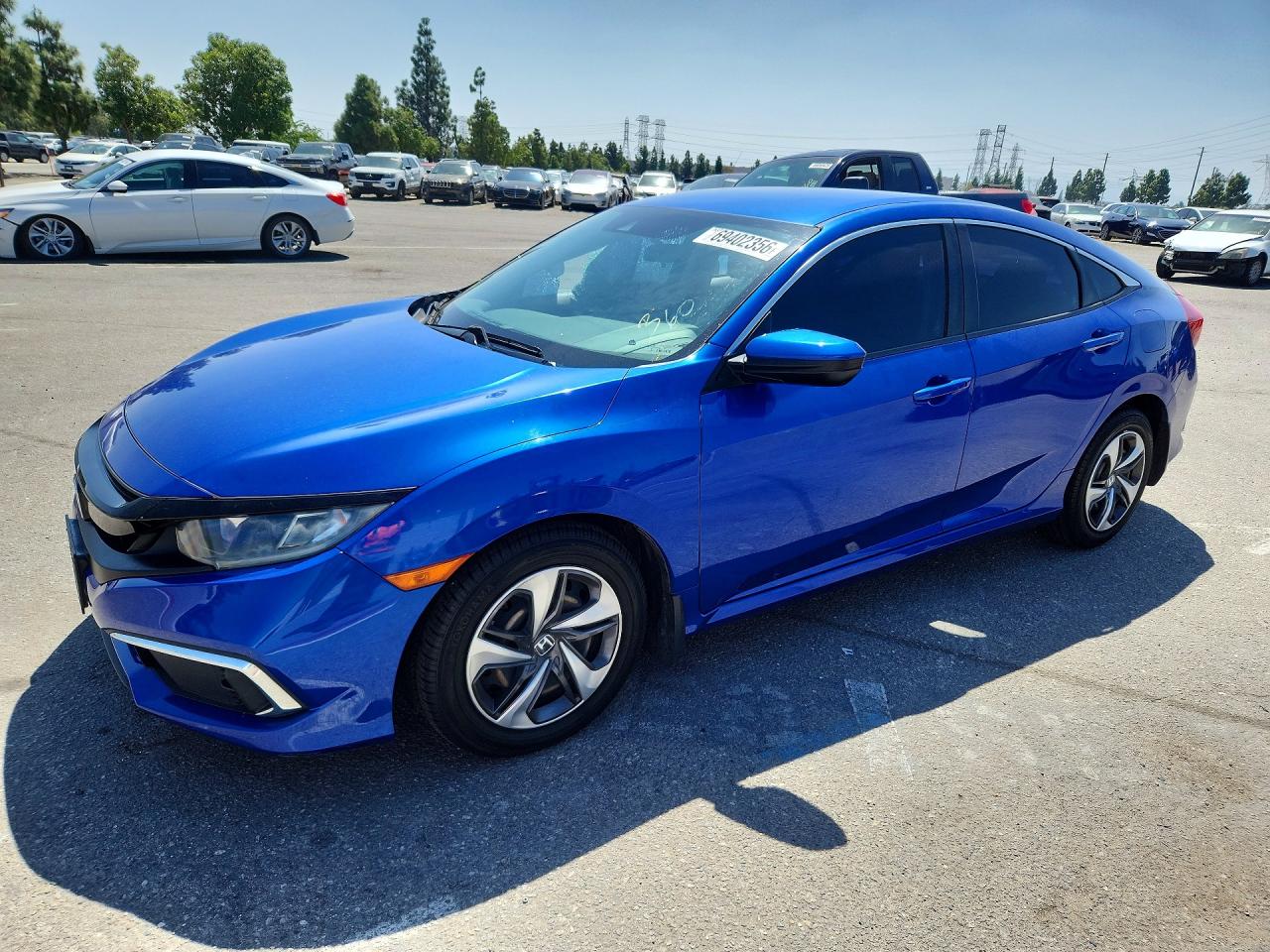 2019 HONDA CIVIC LX | 2HGFC2F65KH520395 | UPCARS