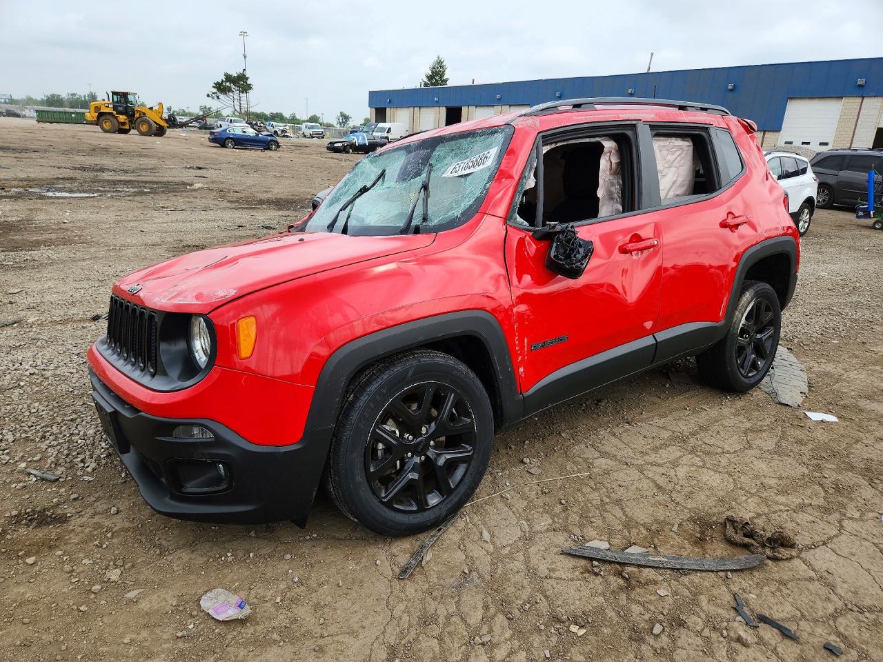 2018 JEEP RENEGADE LATITUDE | ZACCJBBB4JPJ09414 | UPCARS