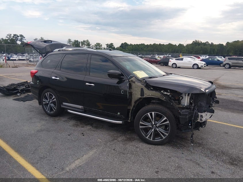 2018 NISSAN PATHFINDER PLATINUM | 5N1DR2MM8JC607047 | UPCARS