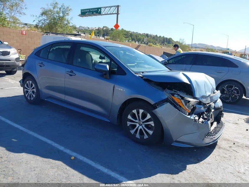 2021 TOYOTA COROLLA HYBRID LE | JTDEAMDE4MJ001507 | UPCARS