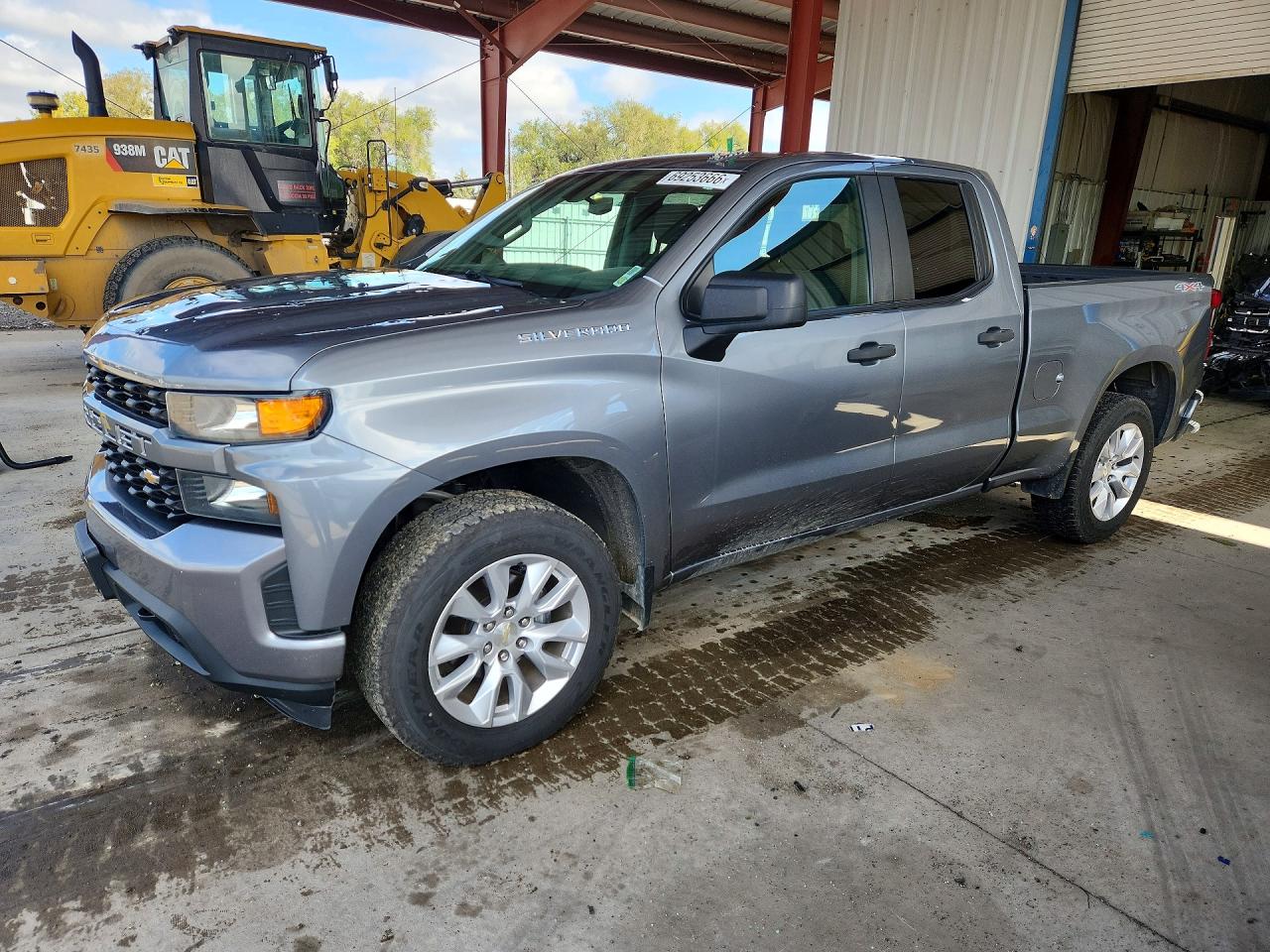 2021 CHEVROLET SILVERADO K1500 CUSTOM | 1GCRYBEK0MZ352079 | UPCARS