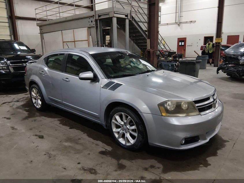 2013 DODGE AVENGE R/T | 1C3CDZBG5DN608318 | UPCARS