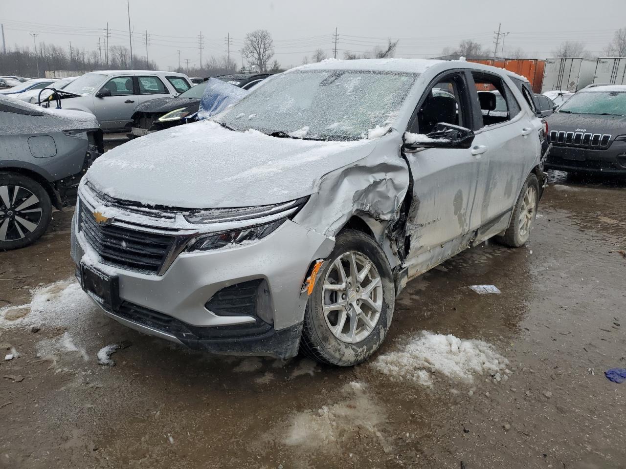 2022 CHEVROLET EQUINOX LT | 3GNAXUEV8NL106080 | UPCARS