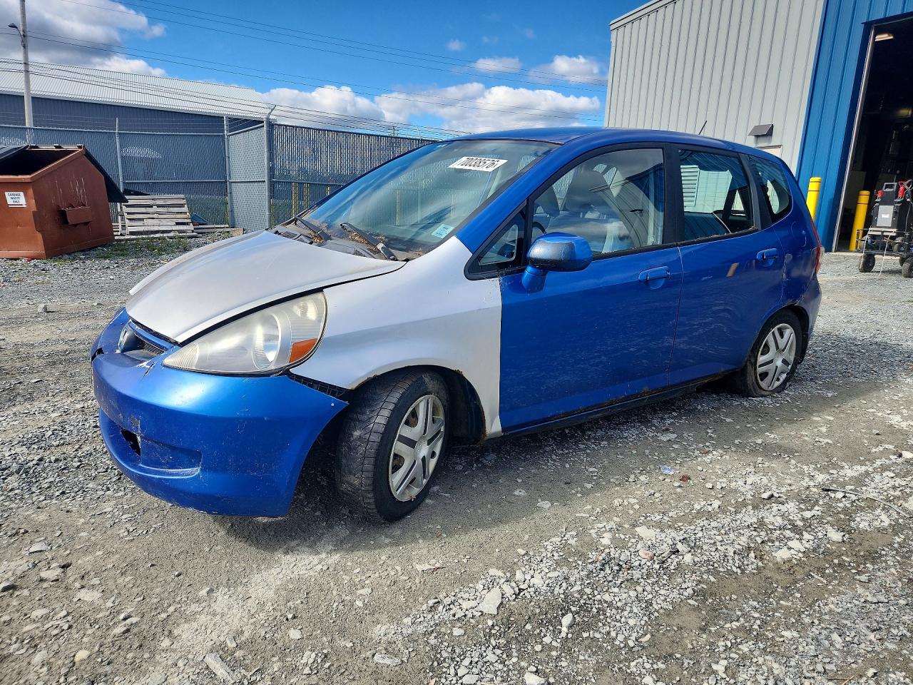 2007 HONDA FIT | JHMGD384X7S808641 | UPCARS