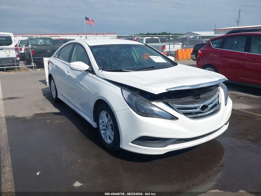 2014 HYUNDAI SONATA GLS | 5NPEB4AC9EH886717 | UPCARS