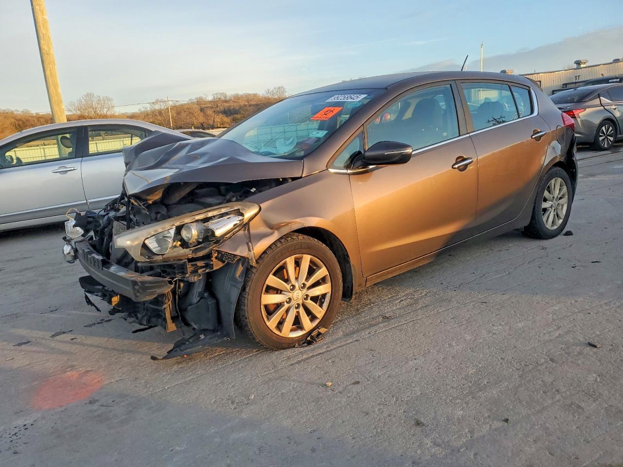 2014 KIA FORT EX | KNAFX5A83E5232719 | UPCARS