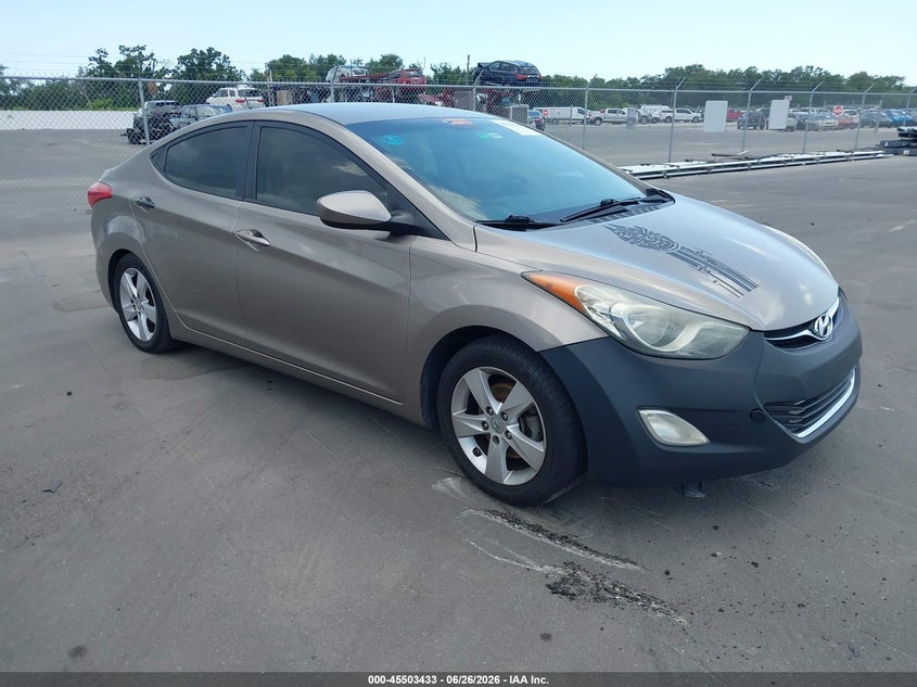 2013 HYUNDAI ELANTRA GLS | 5NPDH4AE5DH159598 | UPCARS