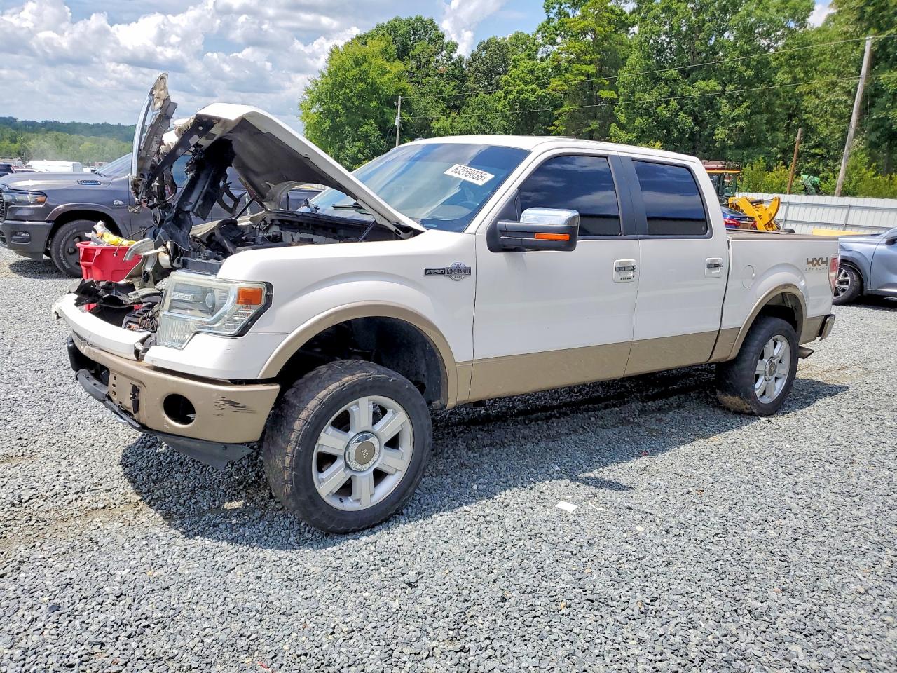 2013 FORD F150 SUPERCREW | 1FTFW1EF2DKE91063 | UPCARS