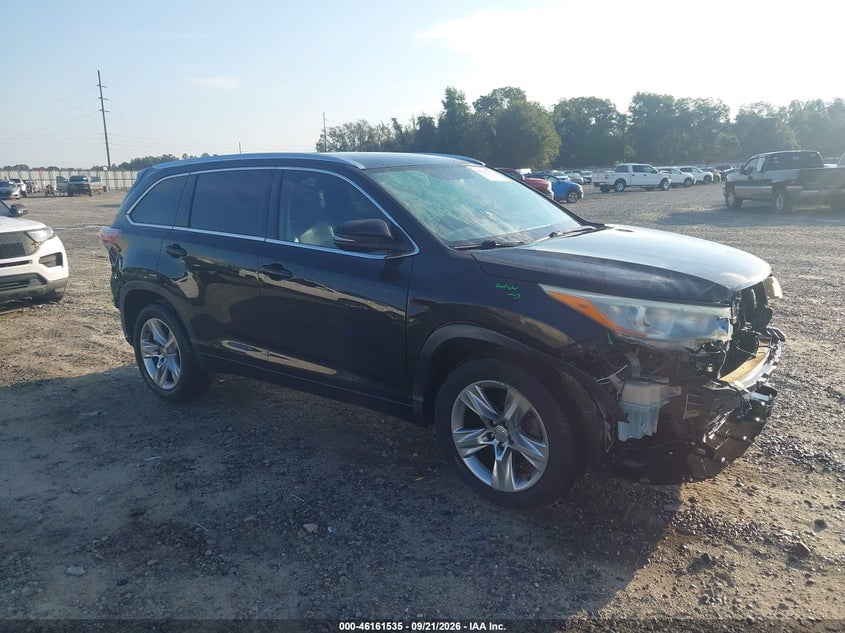 2014 TOYOTA HIGHLANDER LIMITED V6 | 5TDYKRFH8ES009600 | UPCARS