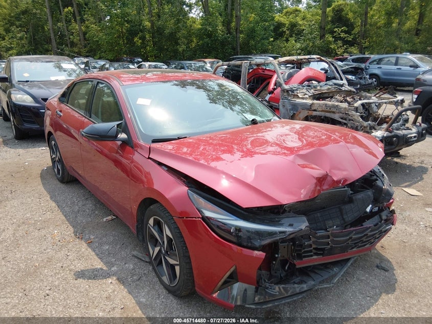 2023 HYUNDAI ELANTRA LIMITED | KMHLP4AG7PU493914 | UPCARS
