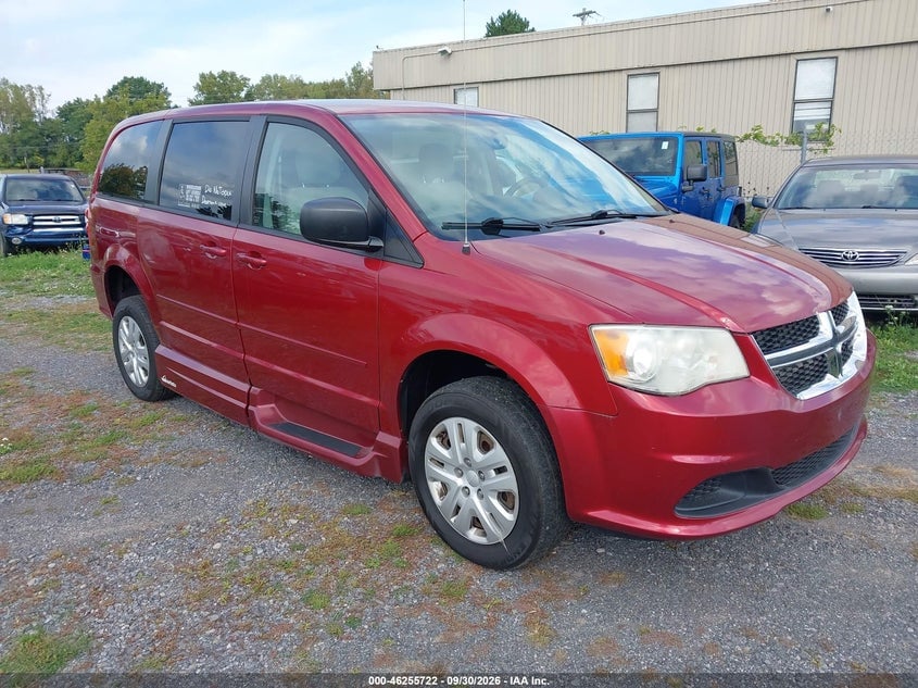 2014 DODGE GRAND CARAVAN SE | 2C4RDGBG2ER404977 | UPCARS