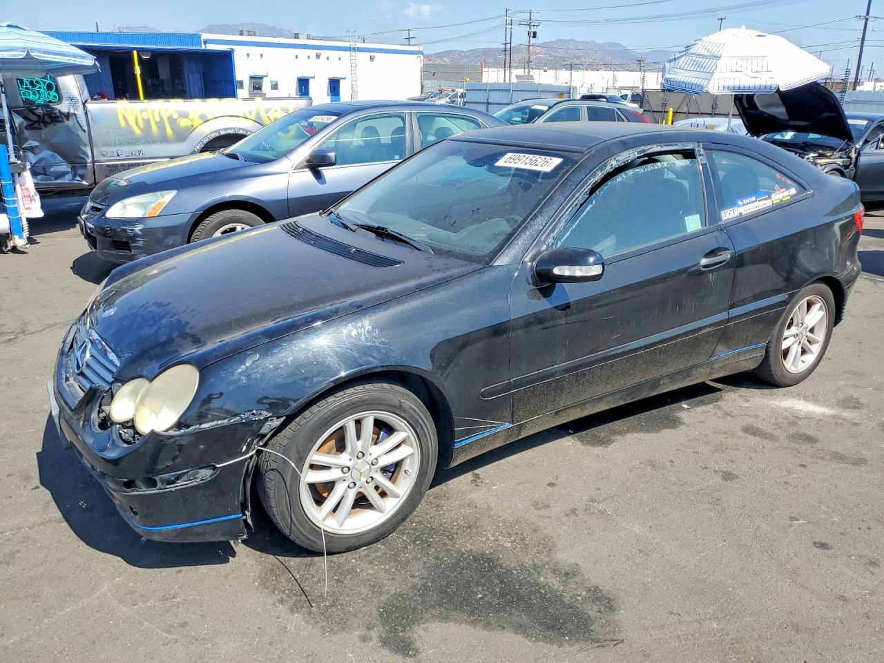 2002 MERCEDES-BENZ C-CLASS 230K SPORT COUPE | WDBRN47J72A199381 | UPCARS