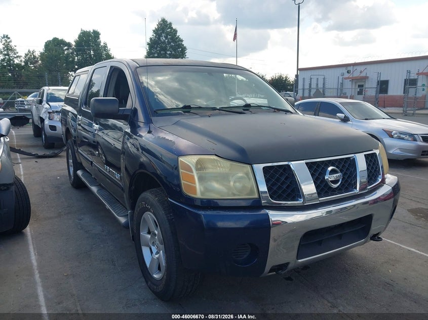 2006 NISSAN TITAN SE | 1N6BA07B56N543205 | UPCARS